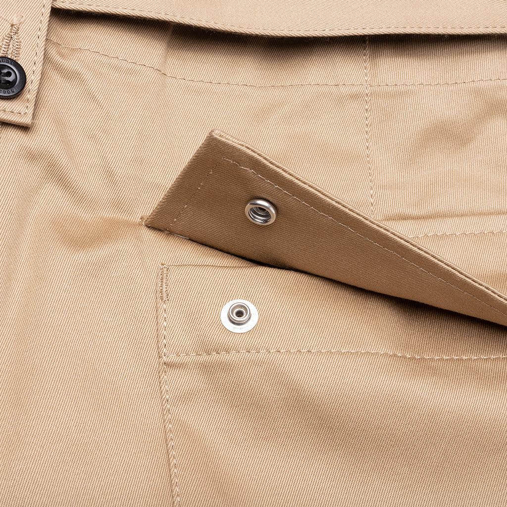 Cotton Chino Pants - Beige Male Product Image