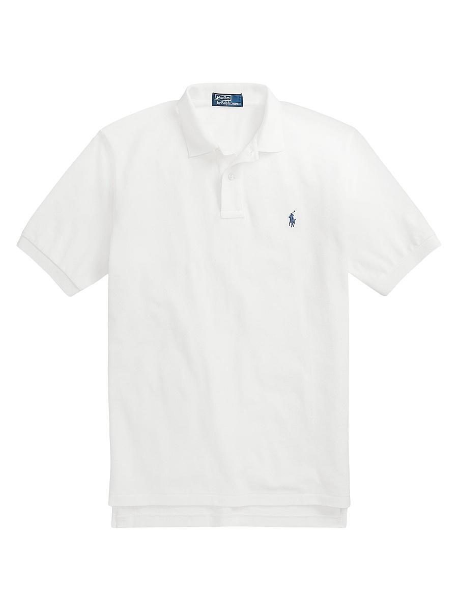 Mens Cotton Polo Shirt Product Image