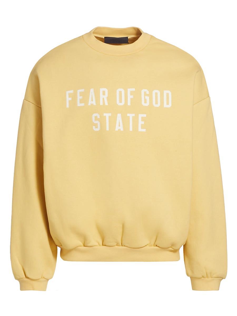 Mens Logo Fleece Crewneck Sweatshirt Product Image
