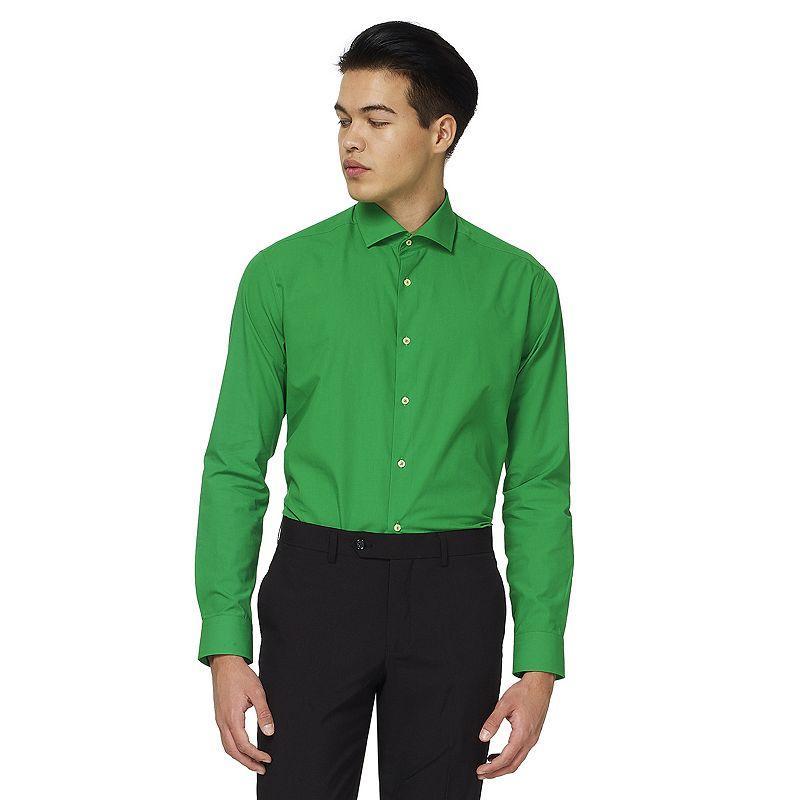 Men's OppoSuits Modern-Fit Dress Shirt, Size: Small, White Knight Product Image