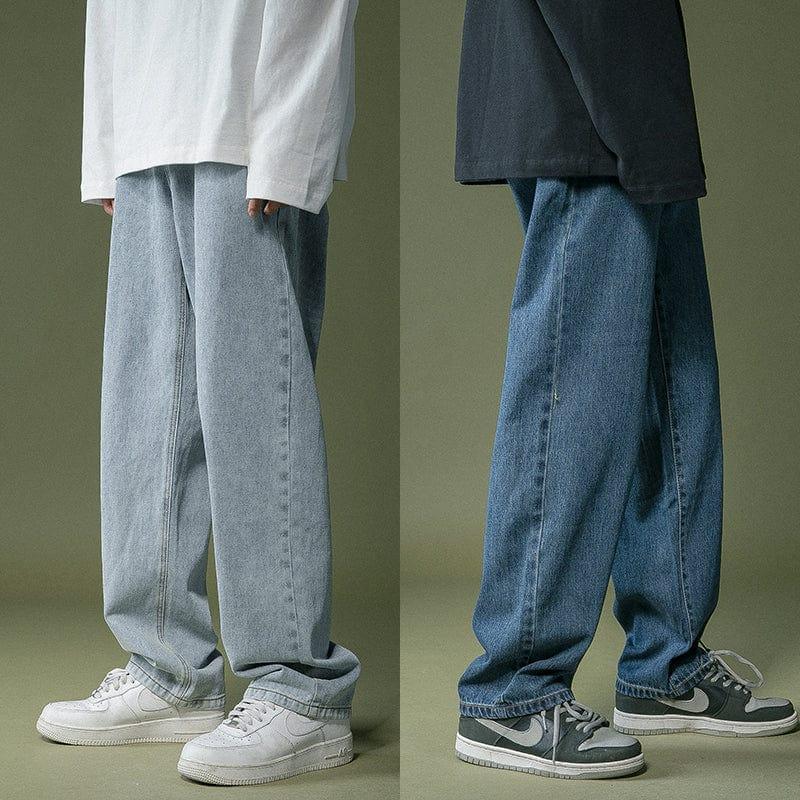 RT No. 5143 WIDE STRAIGHT JEANS Product Image