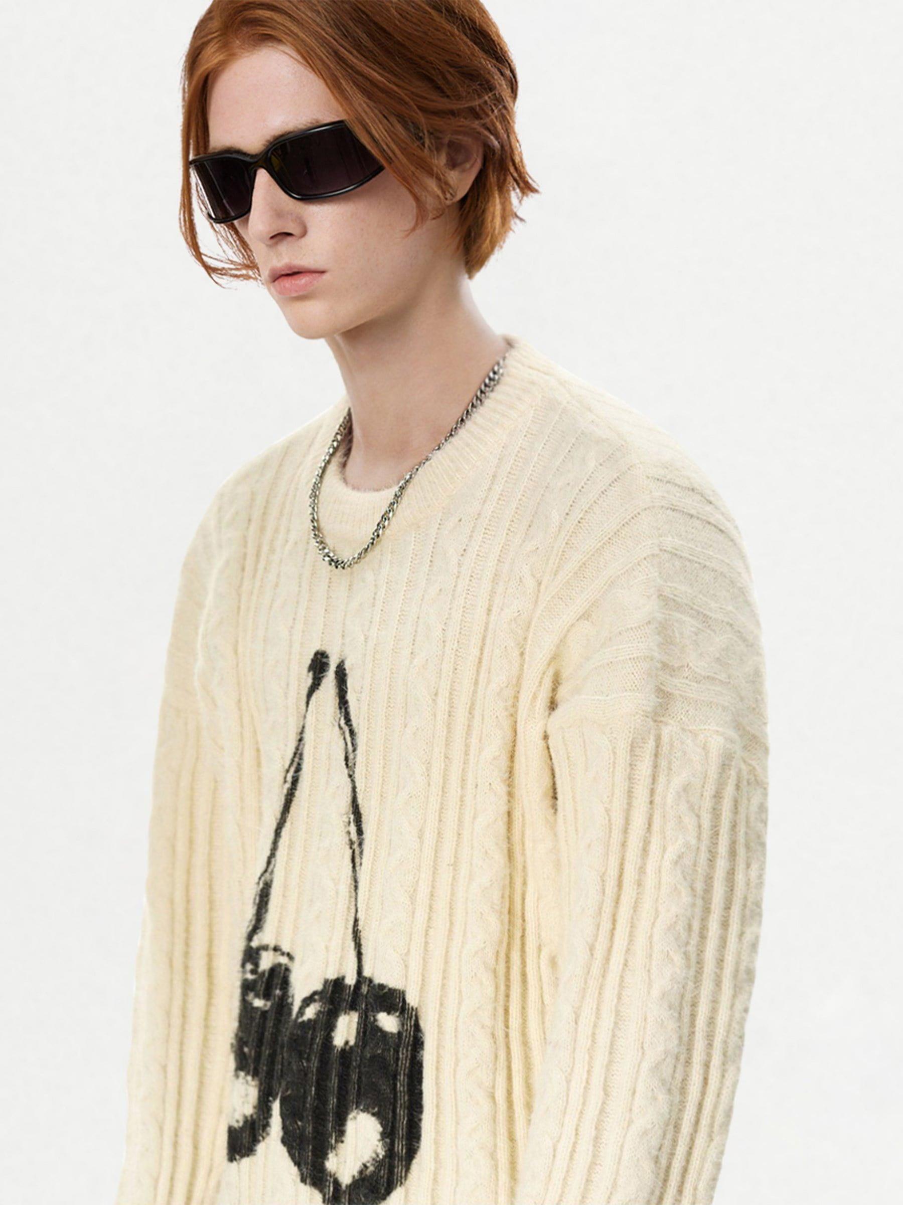 Aelfric Eden Cherry Graphic Sweater Product Image