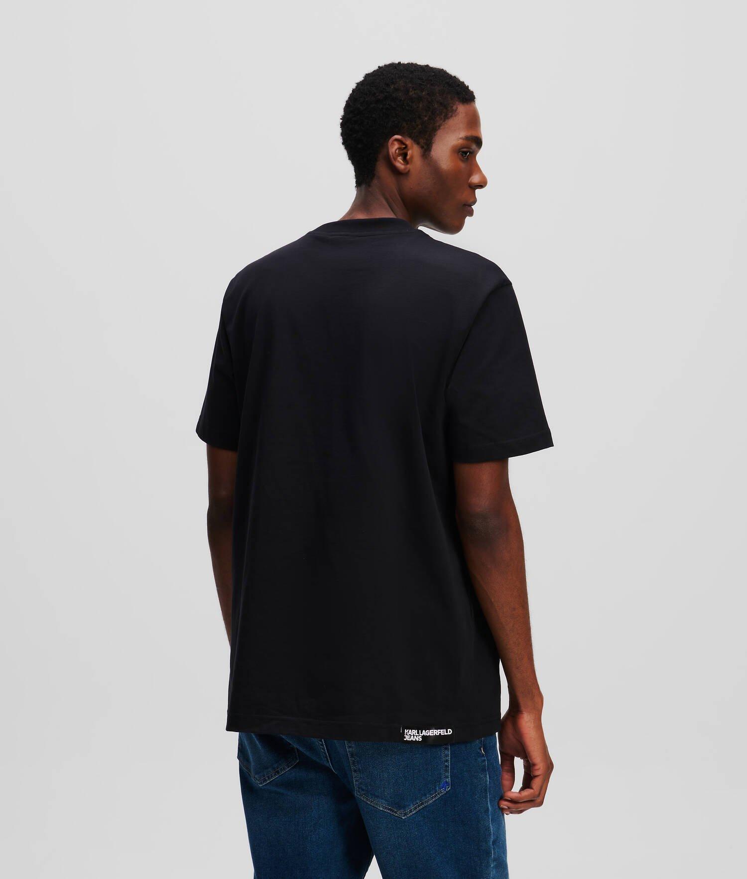 KLJ MONOGRAM BLEACHED T-SHIRT  Product Image