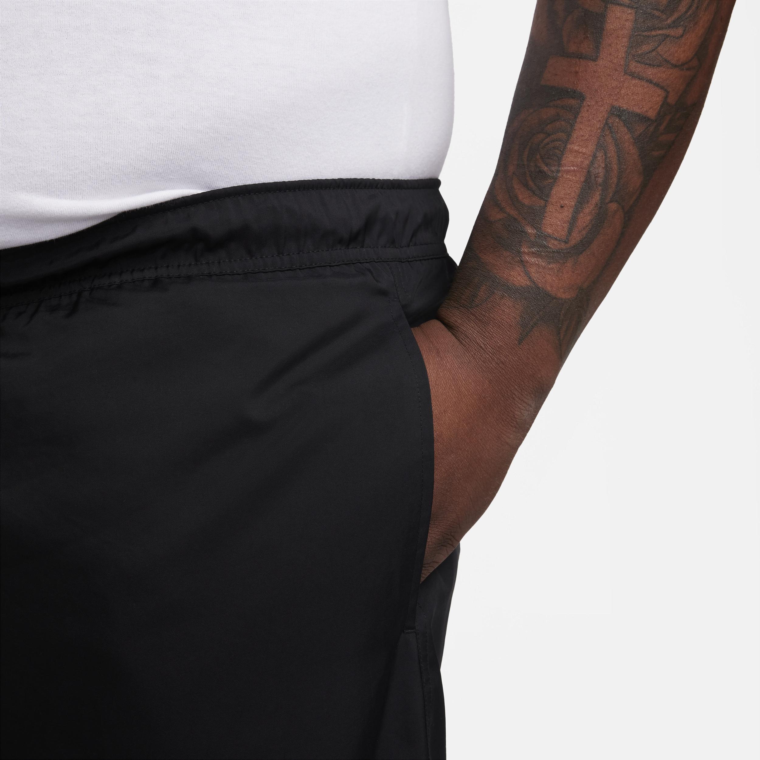 Big & Tall Nike Club Woven Flow Shorts, Men's, Size: Large Tall, Black Product Image
