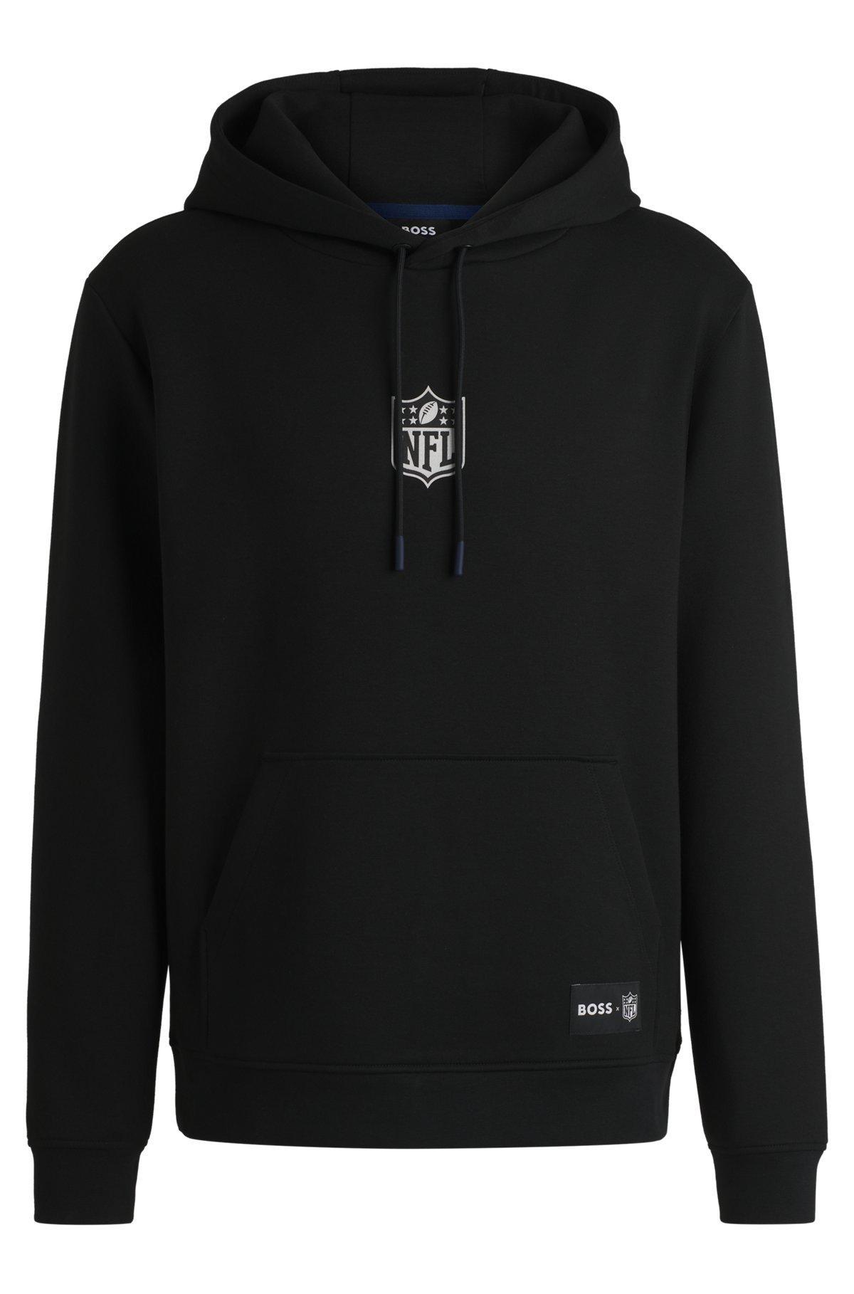 BOSS x NFL interlock hoodie with special branding Product Image