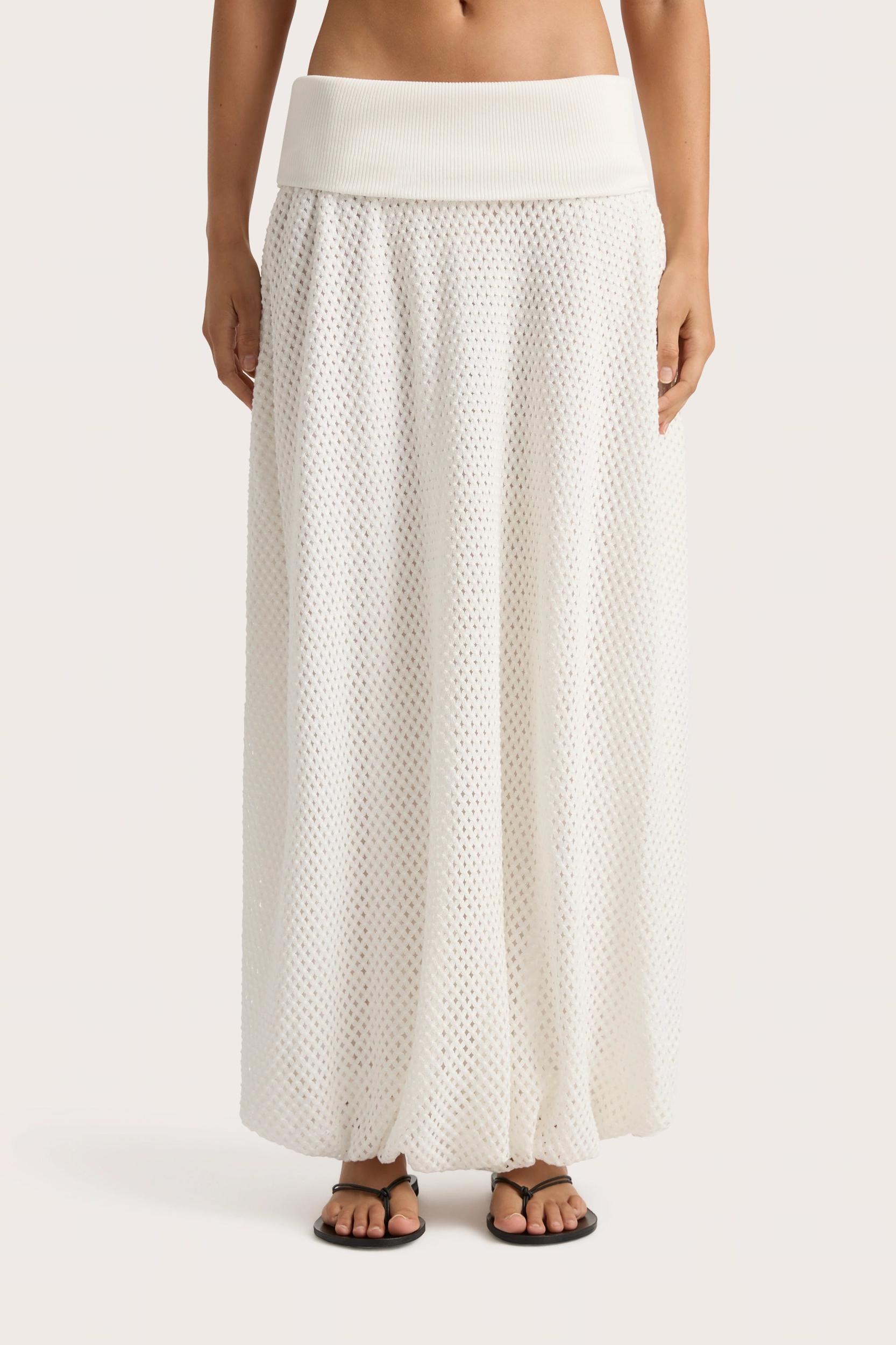 Ciele Maxi Skirt Azalea White - Final Sale Product Image