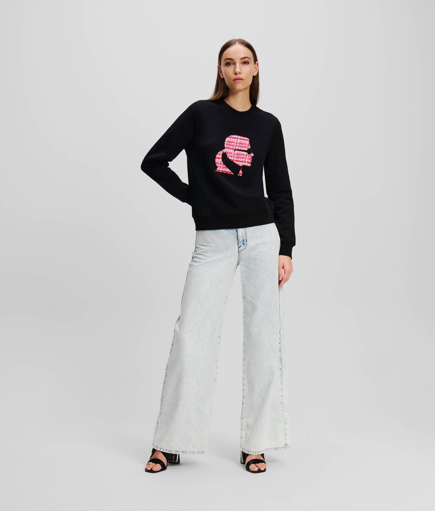 BOUCLÉ KARL PROFILE SWEATSHIRT Product Image