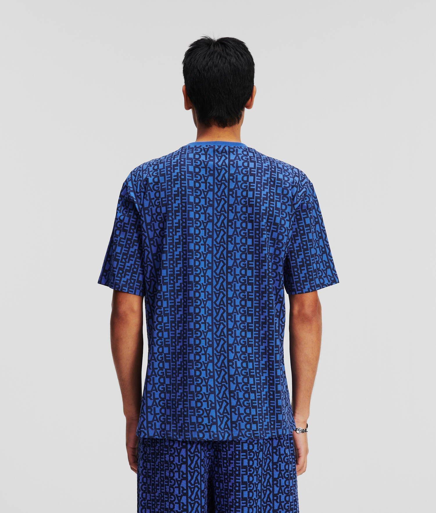 ALL-OVER KARL LOGO T-SHIRT Product Image