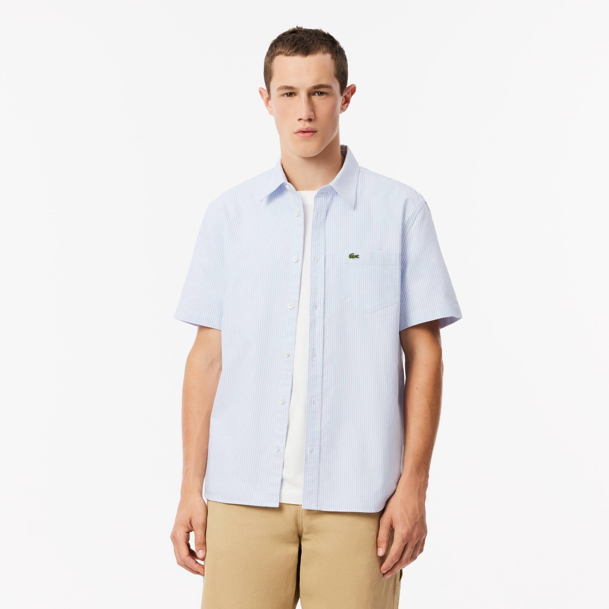 Men's Regular Fit Short Sleeve Oxford Shirt Product Image