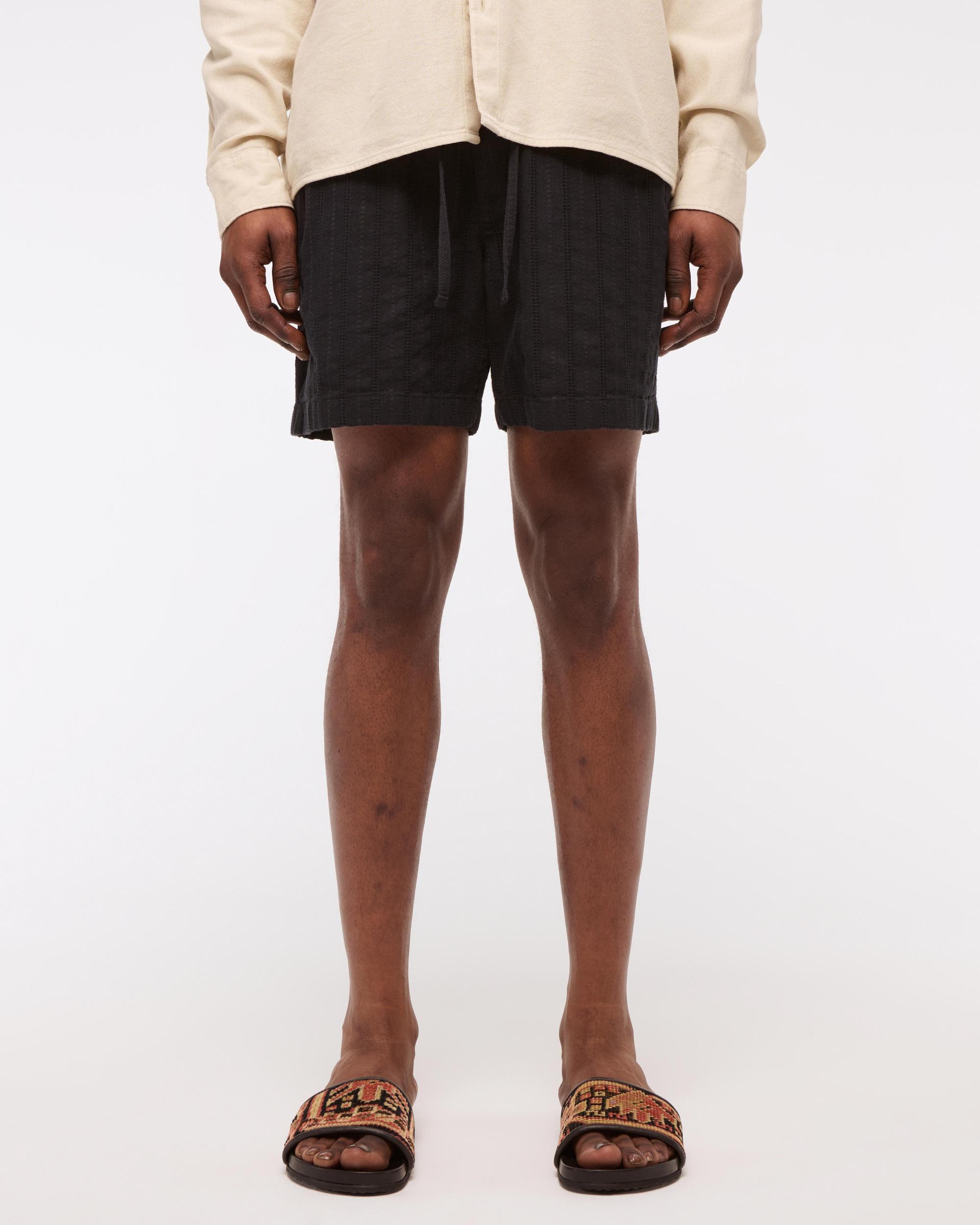 Textured Pull-On Short Product Image