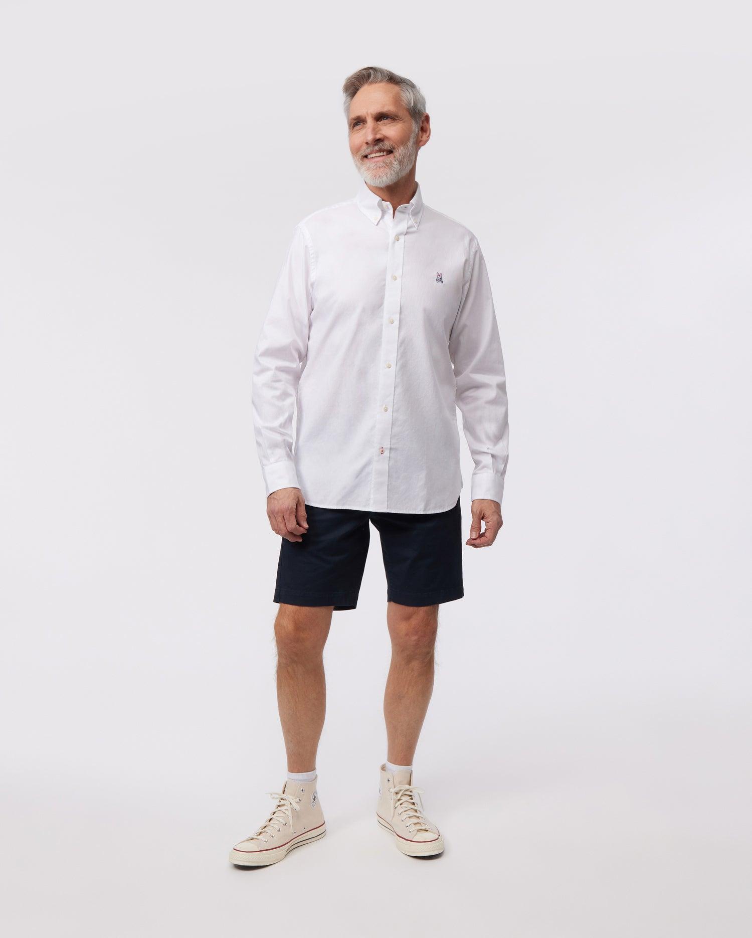 MENS CLASSIC OXFORD LONG SLEEVE SHIRT - B6C655X1PC Male Product Image