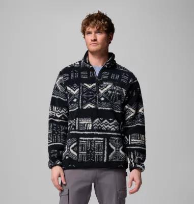 Columbia Mens Rugged Ridge High Pile Half Zip Jacket- Product Image