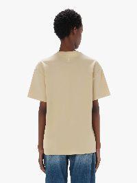 FLOWER PRINT T-SHIRT in neutrals | JW Anderson US  Product Image