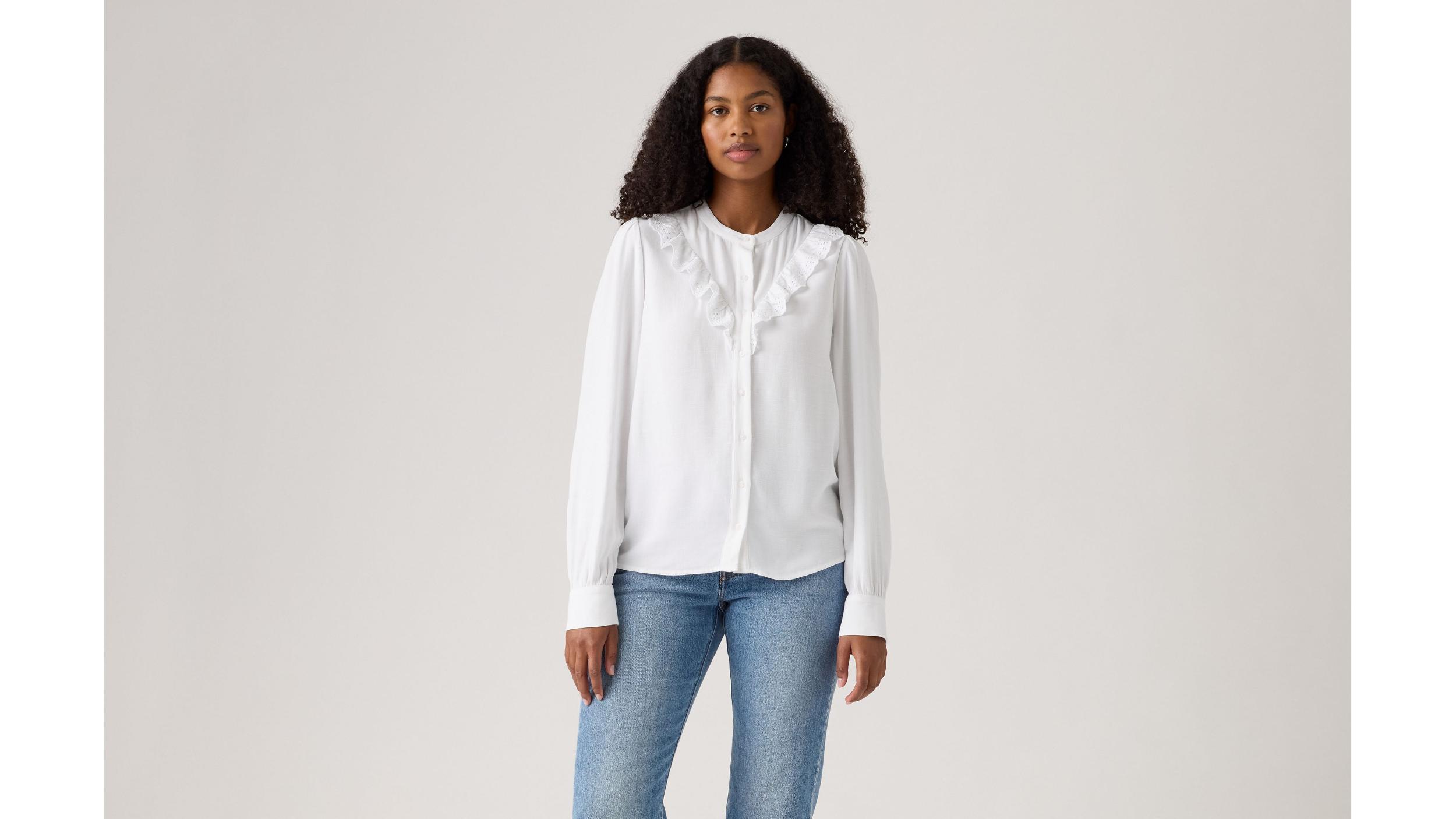Jane Eyelet Blouse Product Image