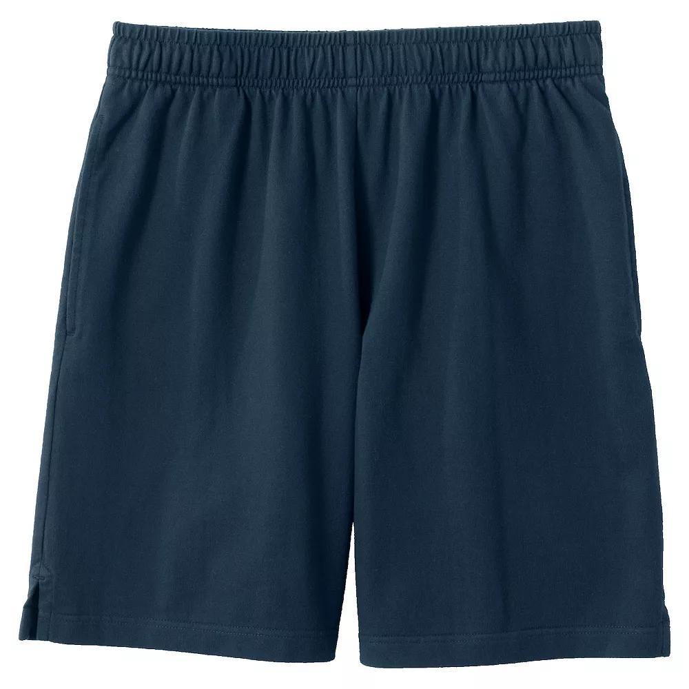 Big & Tall Lands' End Jersey Knit Shorts, Men's, Size: 2XB, Radiant Blue Product Image