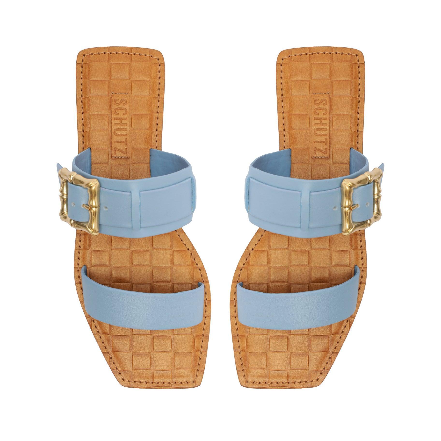 Enola Double Leather Sandal Product Image