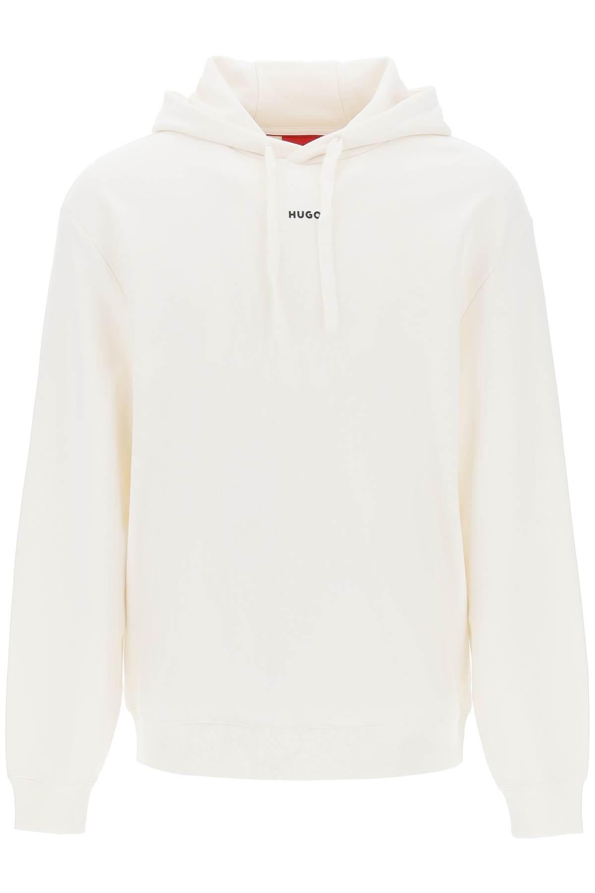 HUGO BOSS Hugo Dapo Hoodie In White Product Image
