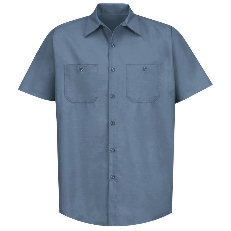 Red Kap Men's Short Sleeve Industrial Work Shirt Product Image