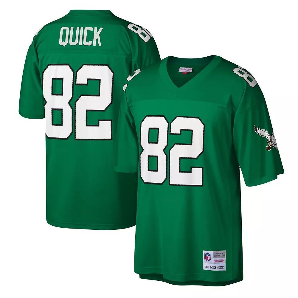 Mens Mitchell & Ness Mike Quick Kelly Philadelphia Eagles Legacy Replica Jersey Product Image