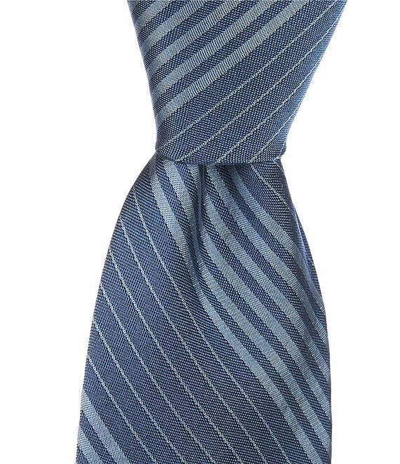 Murano Feller Multi Stripe 3 1/8#double; Silk Tie Product Image