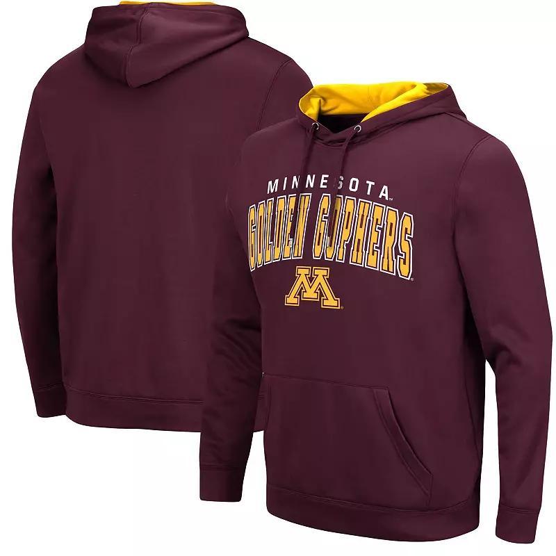 Mens Colosseum Maroon Minnesota Golden Gophers ResistancePullover Hoodie Product Image