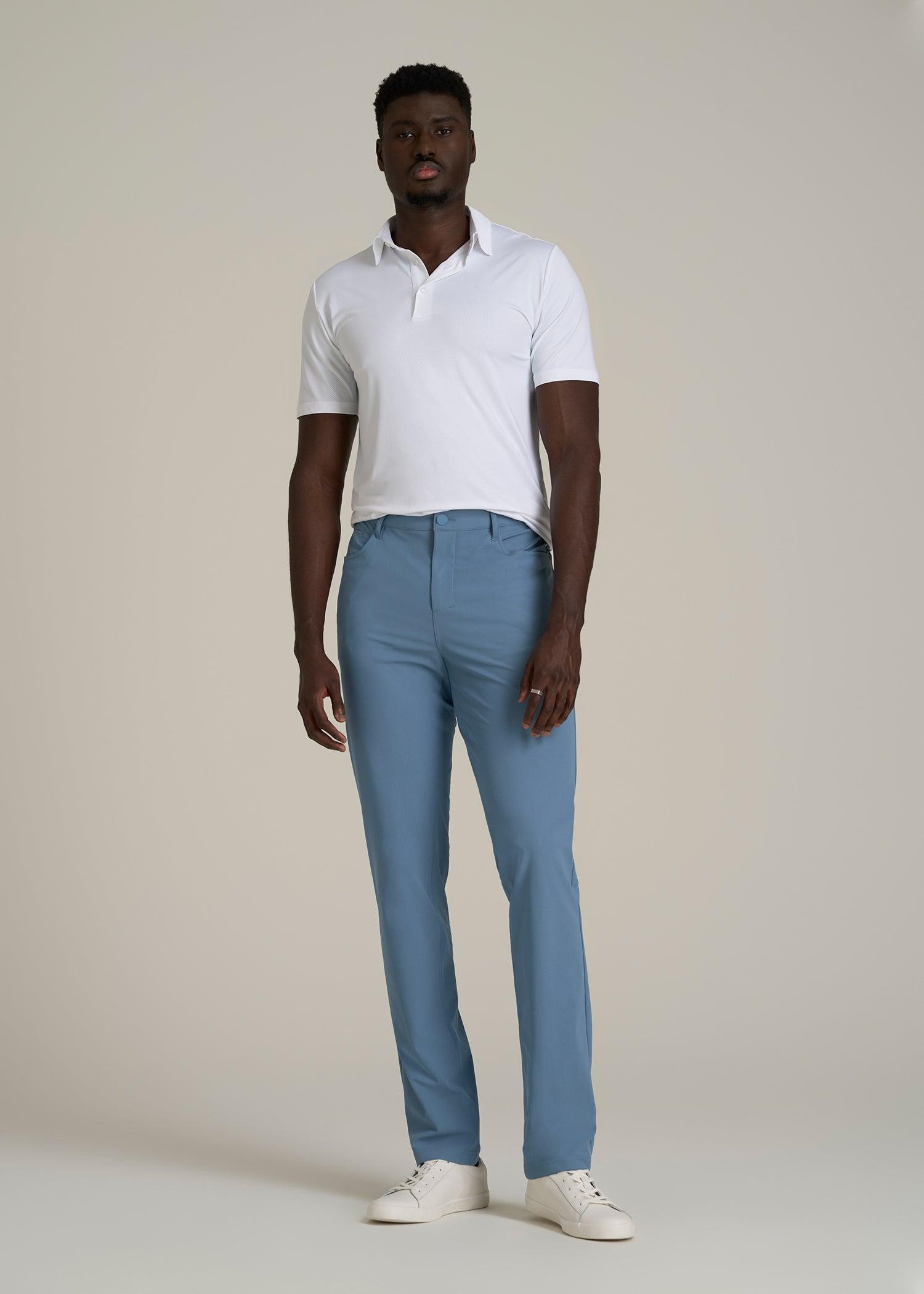 Traveler Pant 2.0 for Tall Men in Chambray Product Image