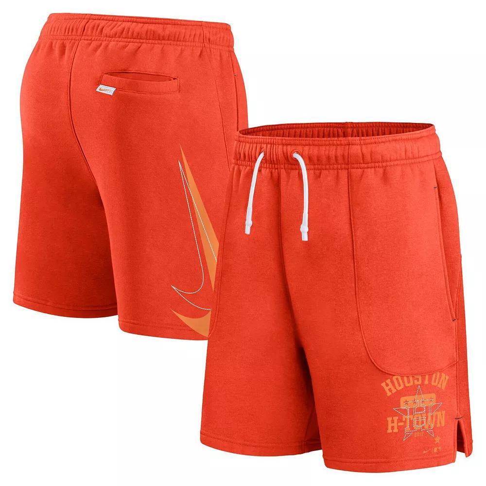Men's Nike Orange New York Mets Statement Ball Game Shorts, Size: 2XL Product Image