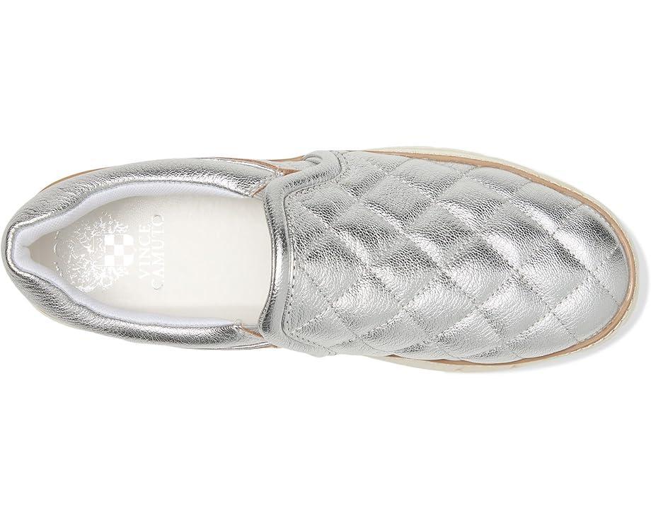 Rally Elastic Metallic Leather Slip-On Sneakers Product Image
