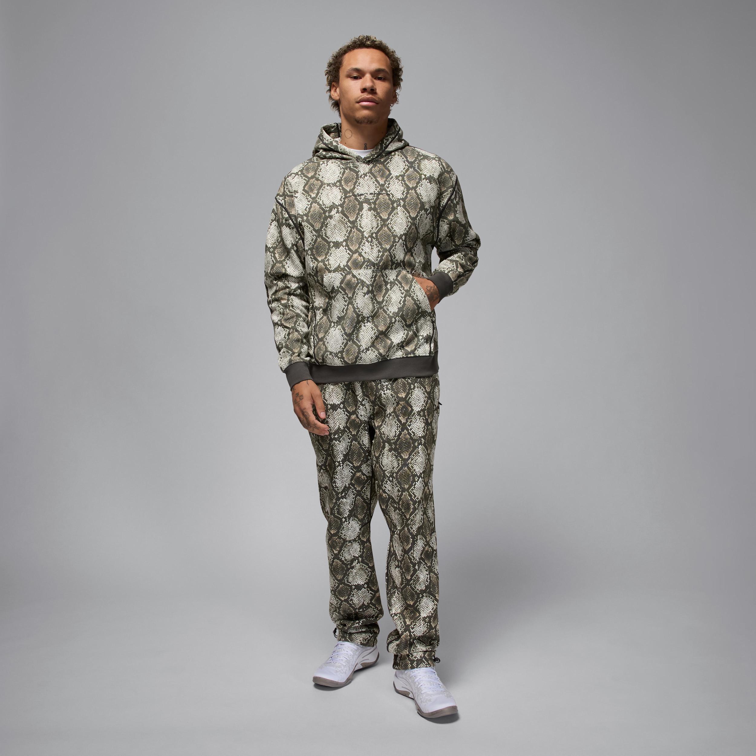 Jordan Sport Hoop Fleece Men's Dri-FIT Printed Pullover Hoodie Product Image