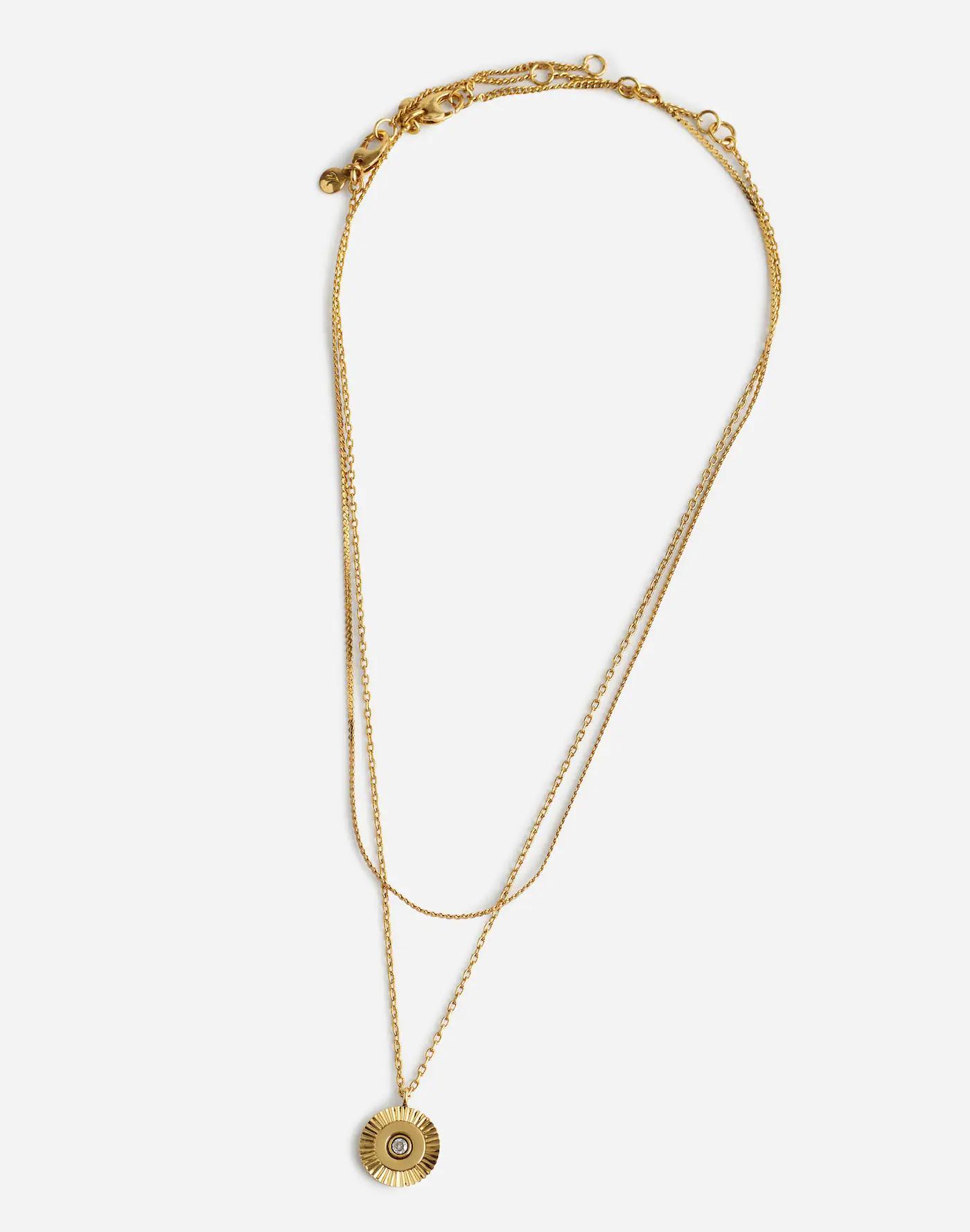 Two-Pack Coin Necklace Set Product Image