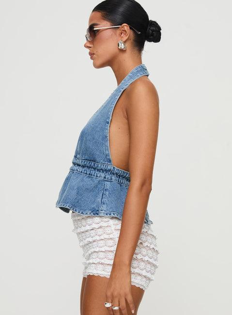 Sequoia Top Denim Product Image