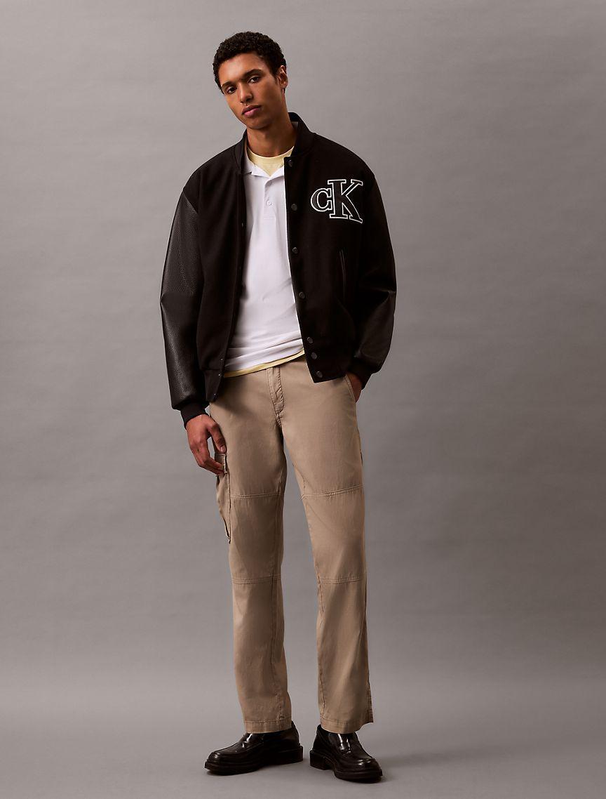 Embossed Tipped Polo Shirt Product Image