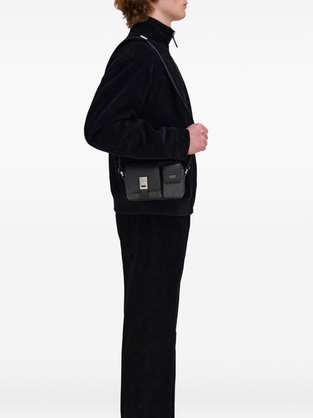 monogram-jacquard shoulder bag Product Image