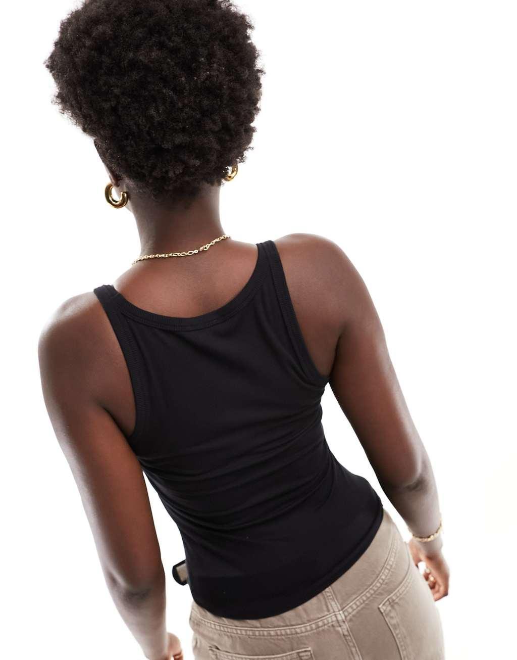 Cotton On staple ribbed scoop neck tank Product Image