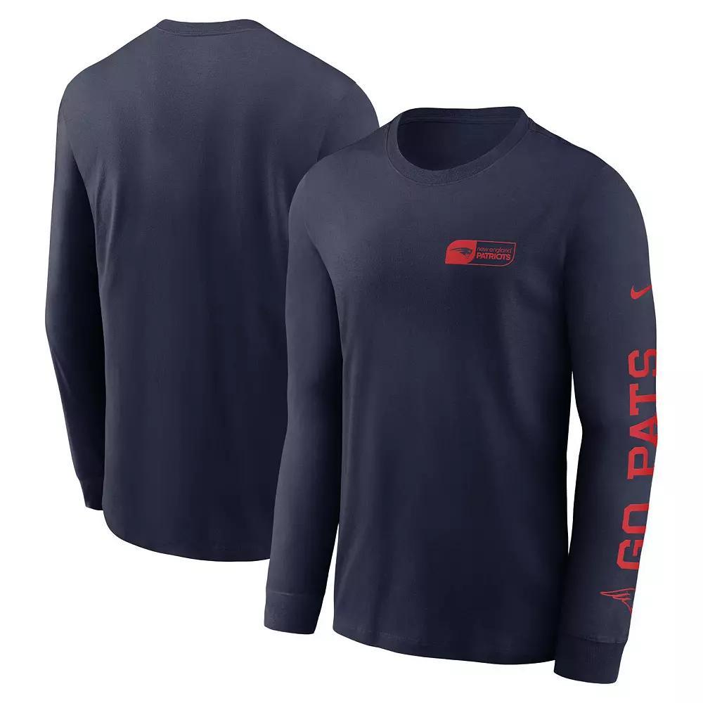 Men's Nike Black Las Vegas Raiders All Out Long Sleeve T-Shirt, Size: Medium, Lvr Black Product Image