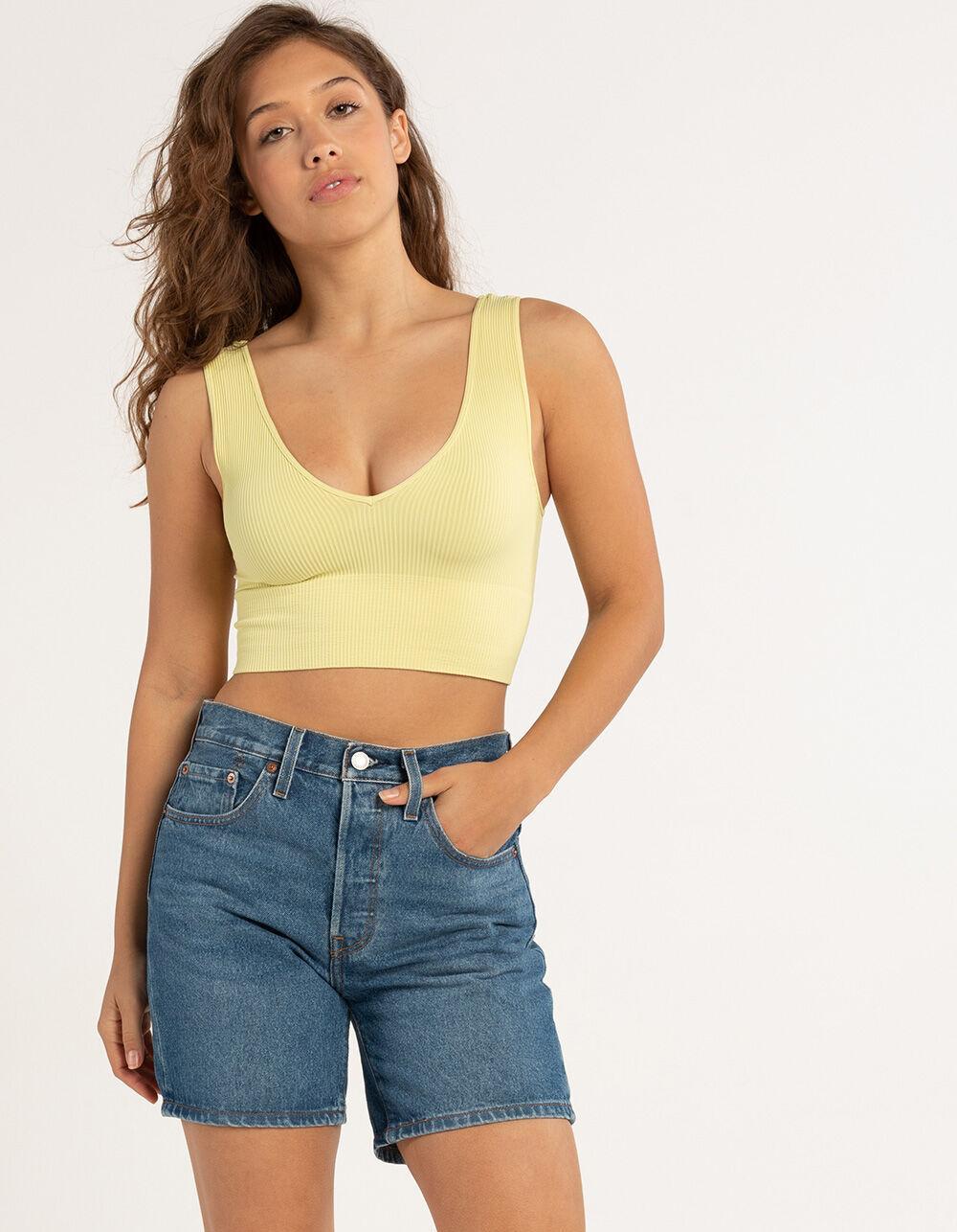 LEVI'S 501 Mid Thigh Womens Denim Shorts - Oxnard Choice - MED BLAST Product Image
