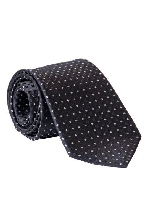 Elizabetta Barbera - Silk Jacquard Tie for Men in Black at Nordstrom Product Image