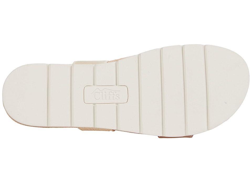 Cliffs by White Mountain Tahlie Women's Slide Sandals, Size: 8, White Es Print Product Image