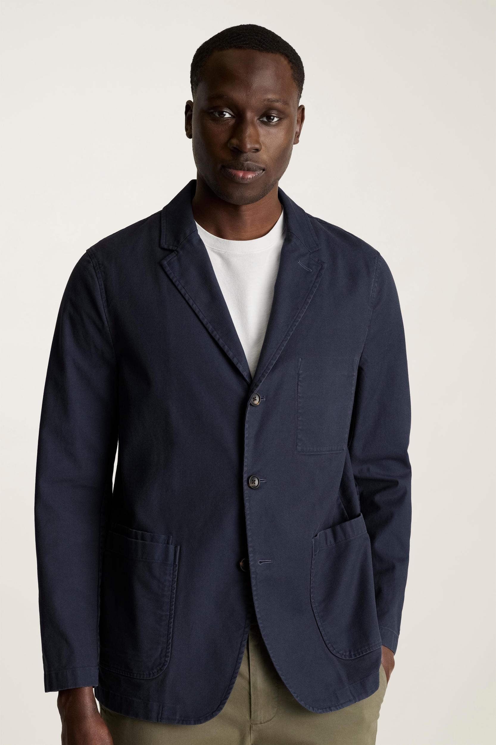 Jetsetter Washed Cotton Blazer Product Image