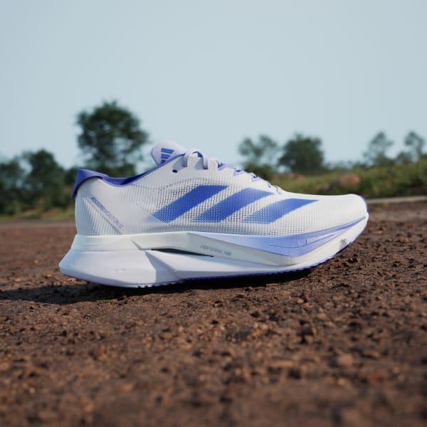 adidas Adizero Boston 12 Shoes Cloud White 7.5 Womens Product Image