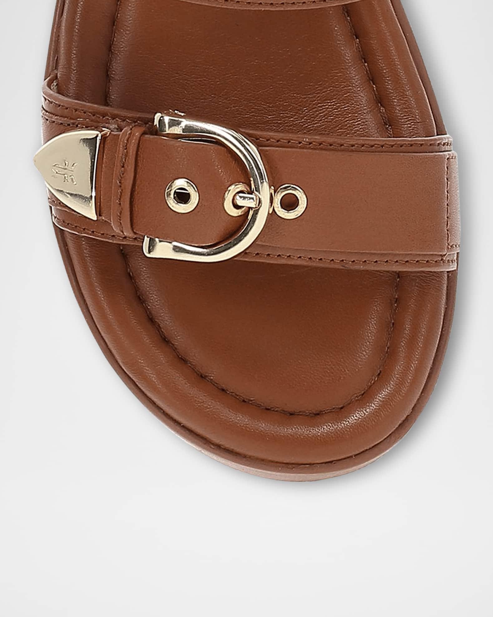 Maya Double Buckle Slide Sandals Product Image