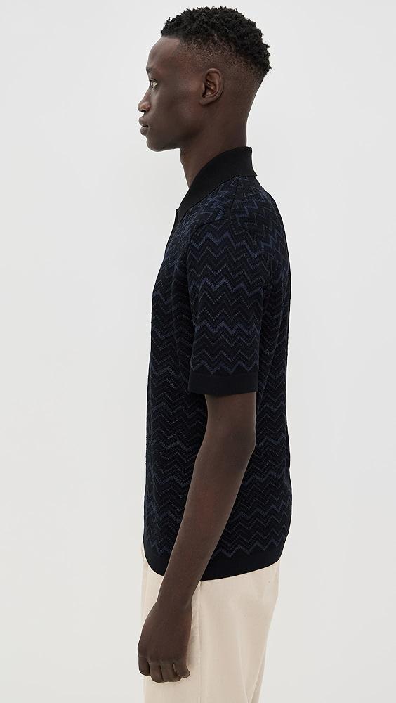 Missoni Short Sleeve Polo | Shopbop Product Image