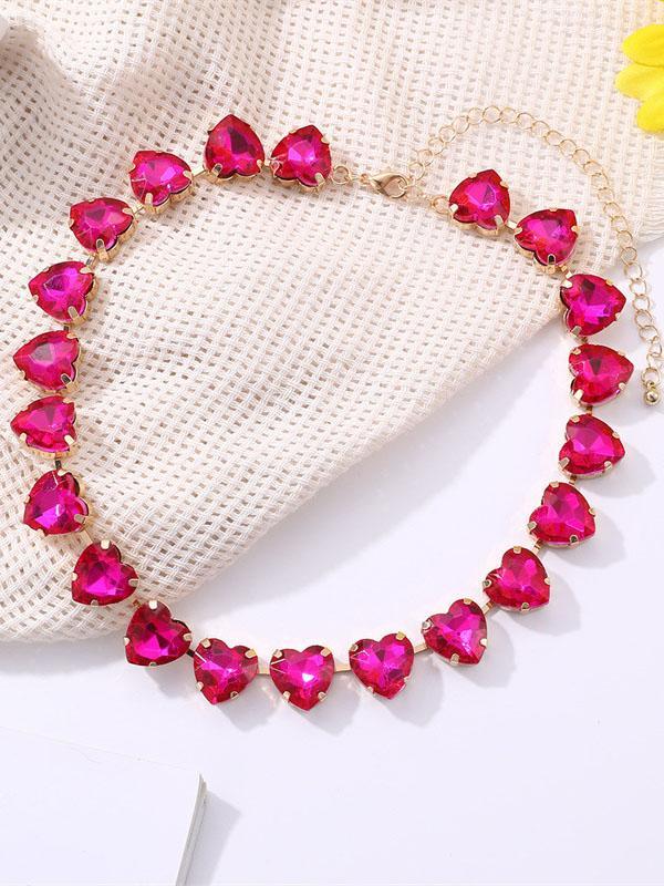 Chains Rhine Stones Necklaces Accessories Product Image