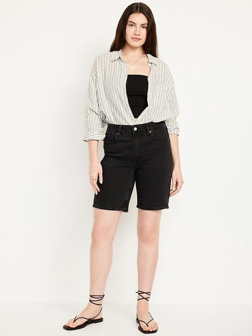 High-Waisted OG Shorts -- 9-inch inseam Product Image