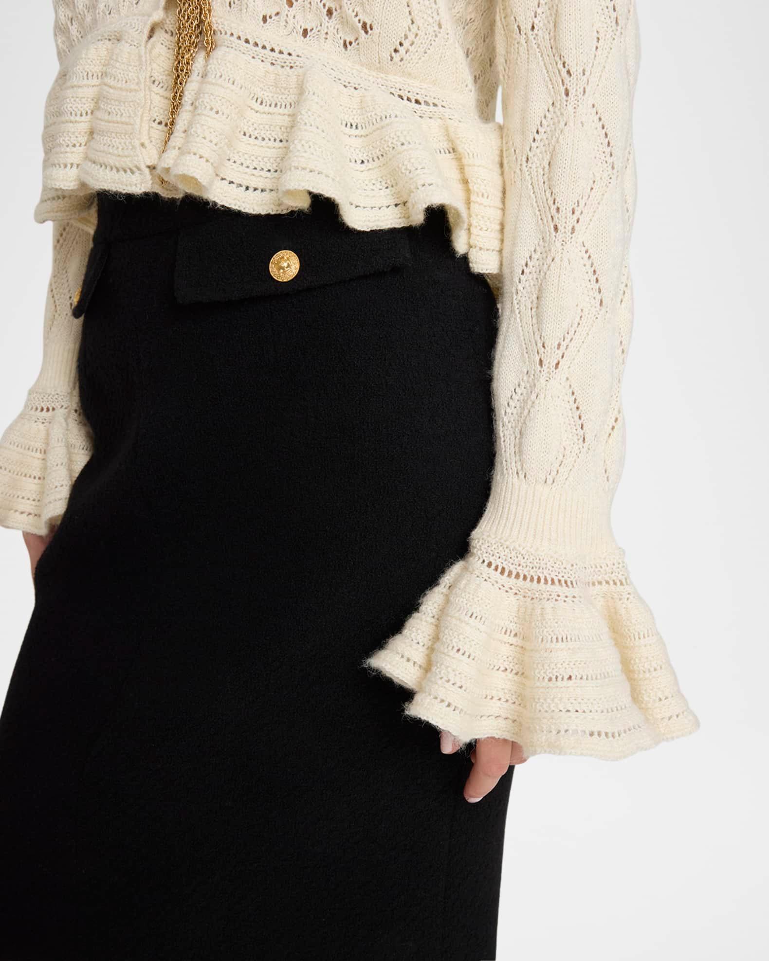 Tweed Pencil Skirt Product Image