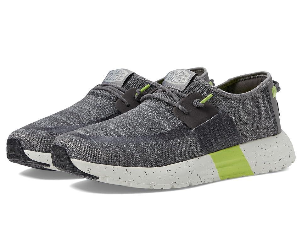 Hey Dude Sirocco Sport Mode (Heather Grey/Charcoal) Men's Shoes Product Image