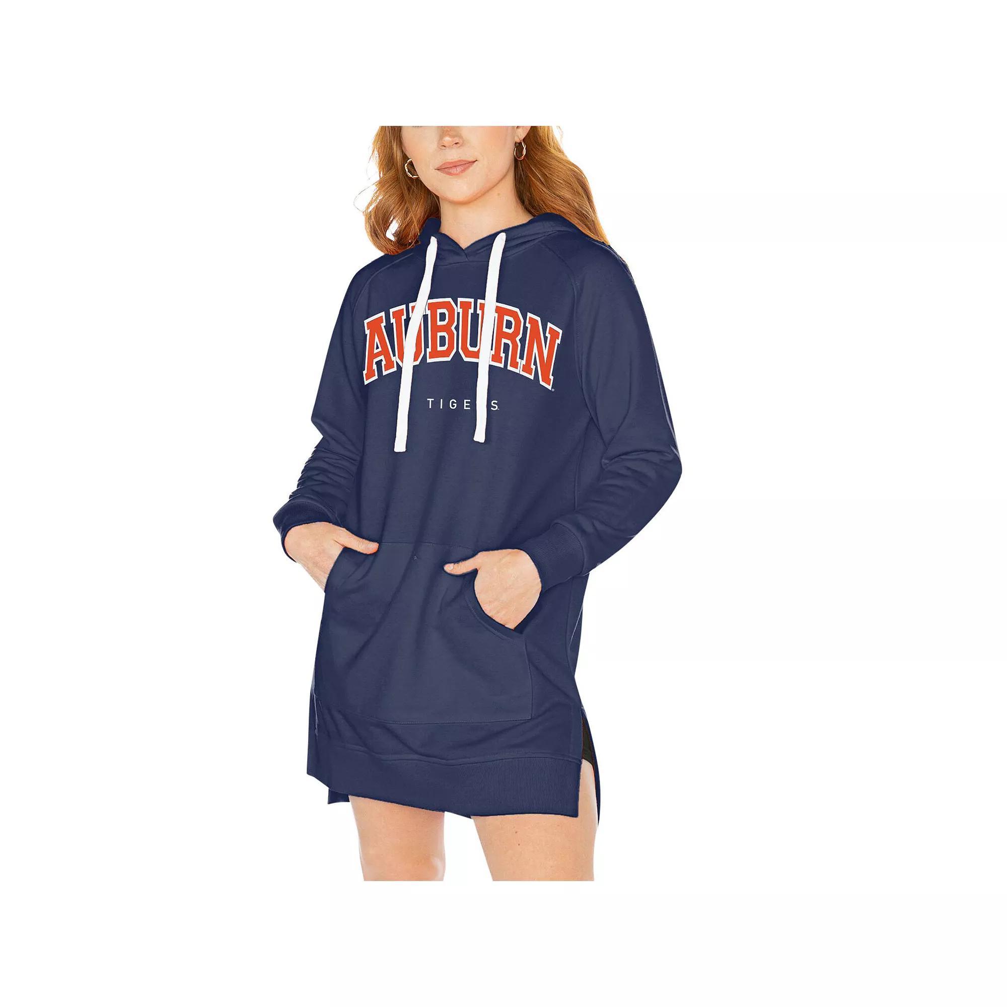 Women's Gameday Couture Black Clemson Tigers Take a Knee Raglan Hooded Sweatshirt Dress, Size: 2XL Product Image