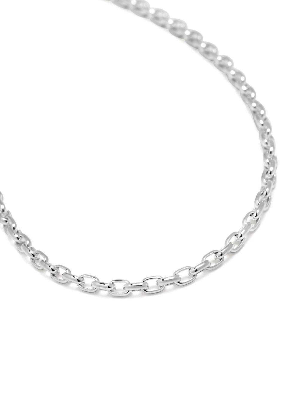 sterling silver cable-link necklace Product Image