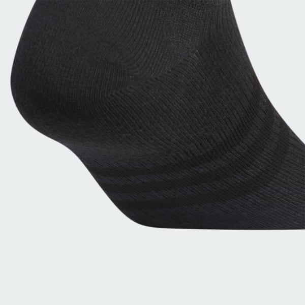Men's adidas 6-Pack Superlite 3.0 No-Show Socks, Size: 8-12, White Black Product Image