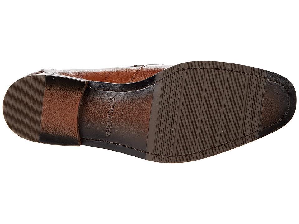 Steve Madden Mens Aahron Leather Bit Embellishment Dress Slip On Loafers Product Image